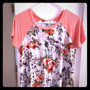 Boutique floral shirt